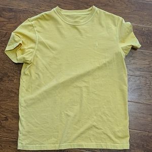 light mustard yellow unisex american eagle top